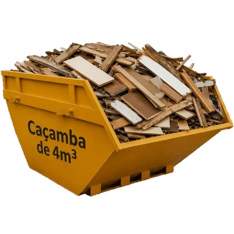 Entulho de Madeiras e MDF